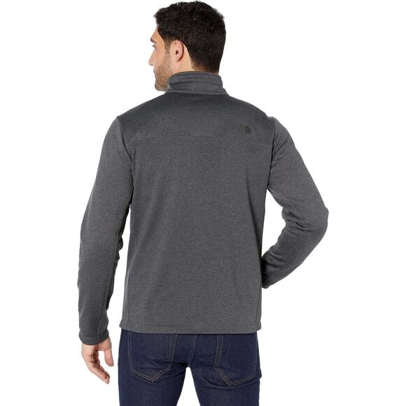 The North Face Mens Apex Canyonwall Eco Heather Gray Softshell Jacket Medium - Picture 3 of 10